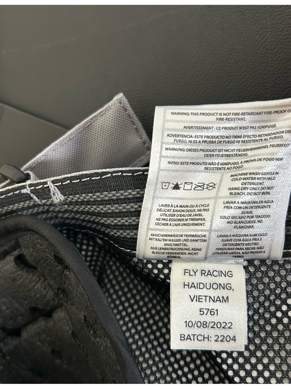 NEW FLY RACING F-16 Youth Motocross Pants Grey/Blue - Picture 7 of 12